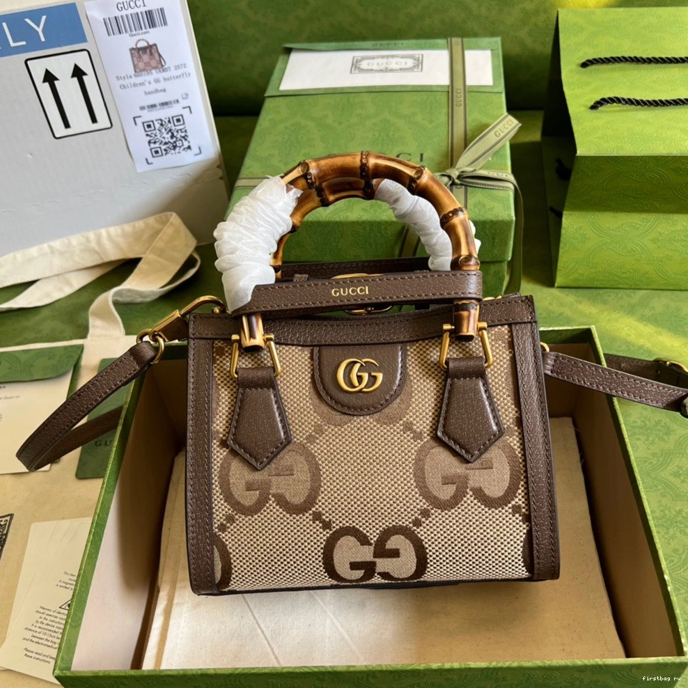 Firstbag ru Gucci GG with jumbo bag tote mini Diana 0803